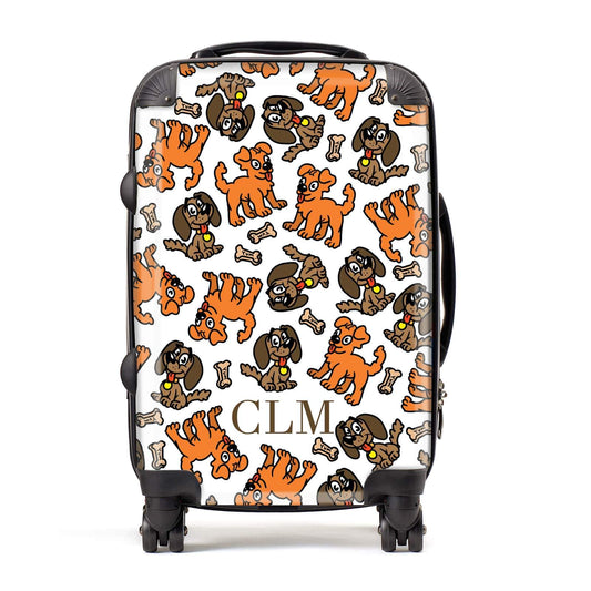 Personalised Dogs Initials Suitcase