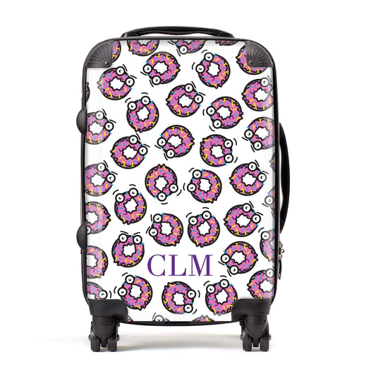 Personalised Donut Initials Suitcase