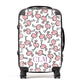 Personalised Flamingo Initials Suitcase