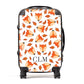 Personalised Fox Initials Suitcase