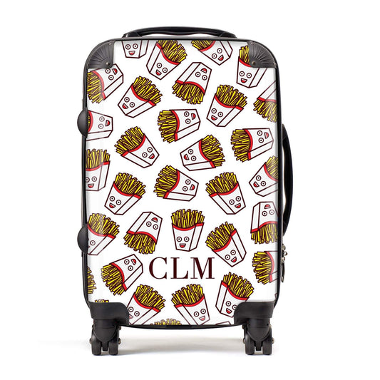 Personalised Fries Initials Suitcase