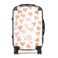 Personalised Heart Initialled Marble Suitcase