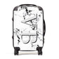 Personalised Landscape Initials With Marble Suitcase