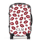 Personalised Lips Initials Suitcase
