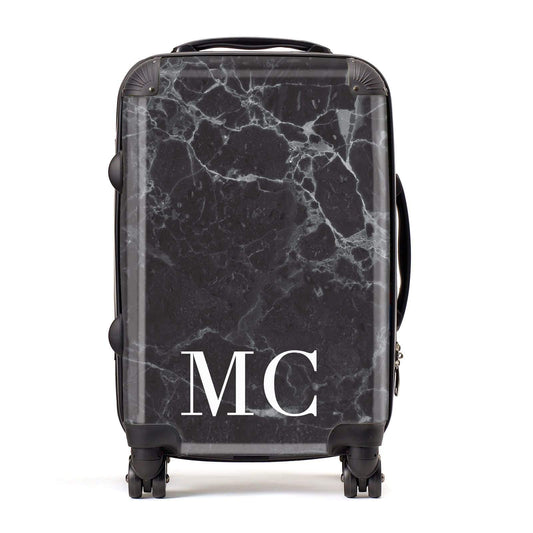 Personalised Monogram Marble Suitcase