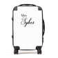 Personalised Wedding Name Mrs Suitcase