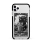 Queen of Pentacles Monochrome Apple iPhone 11 Pro Max in Silver with Black Impact Case