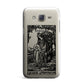 Queen of Pentacles Monochrome Samsung Galaxy J7 Case