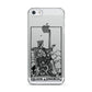 Queen of Swords Monochrome Apple iPhone 5 Case