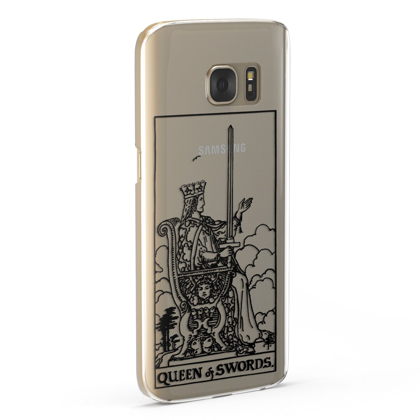 Queen of Swords Monochrome Samsung Galaxy Case Fourty Five Degrees
