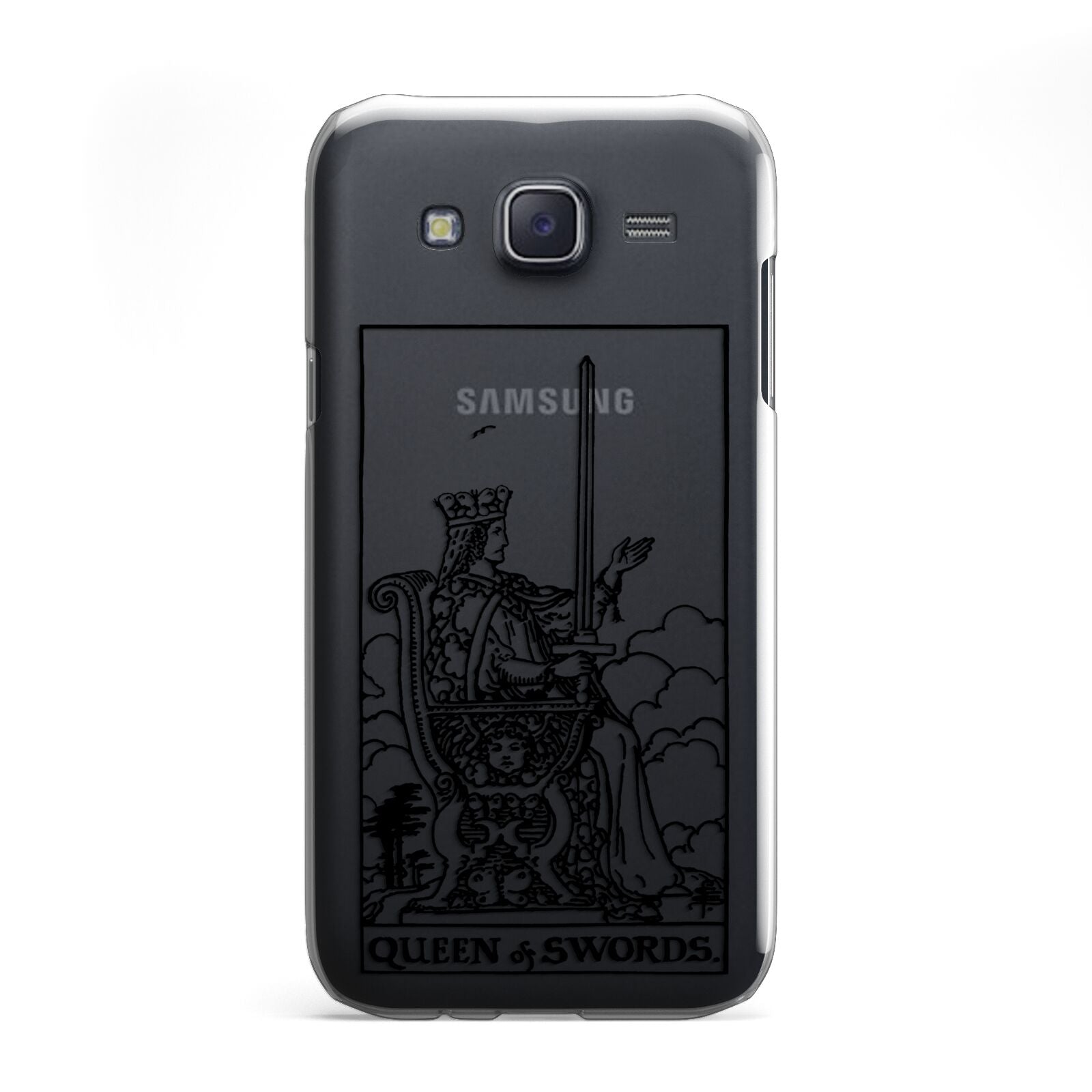 Queen of Swords Monochrome Samsung Galaxy J5 Case