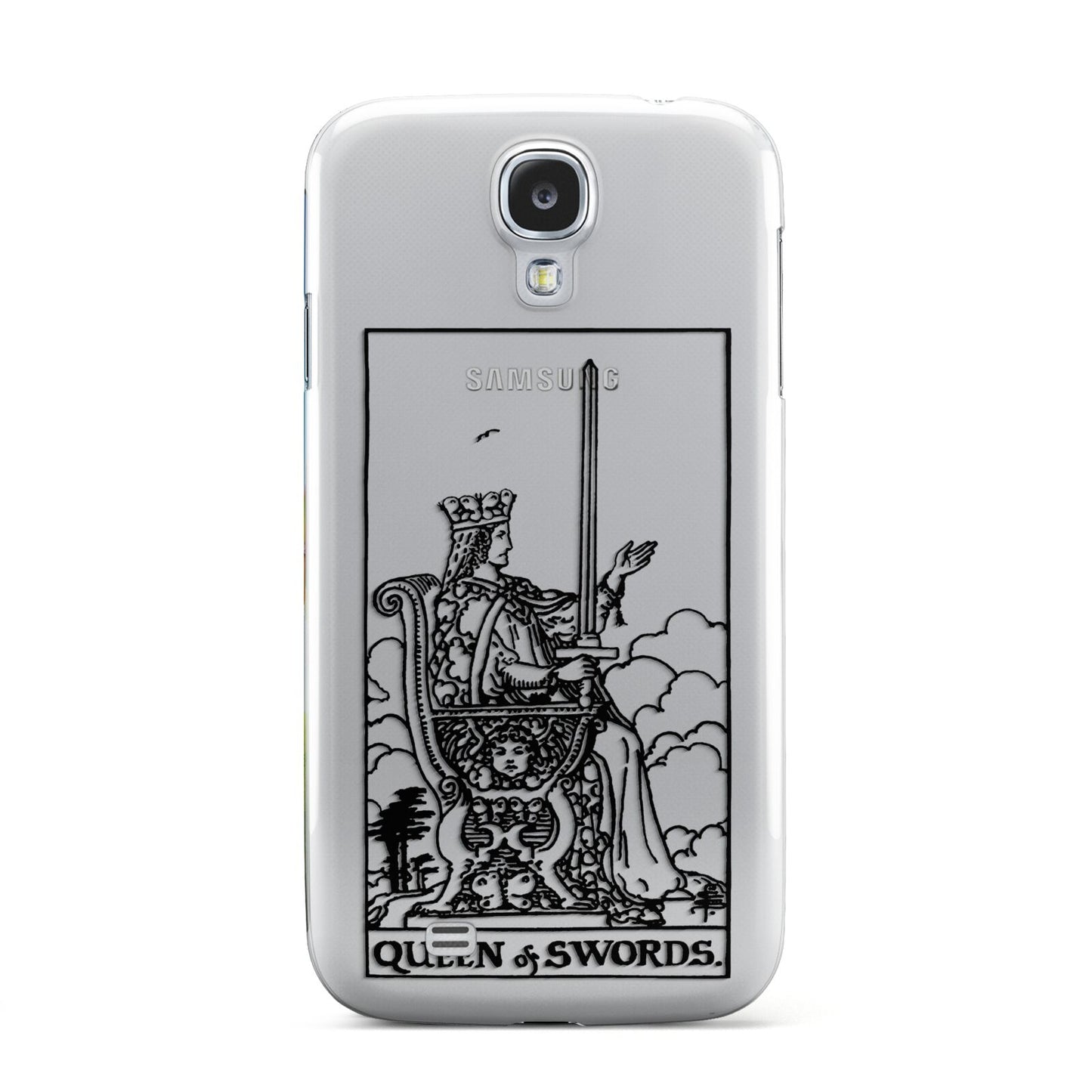 Queen of Swords Monochrome Samsung Galaxy S4 Case