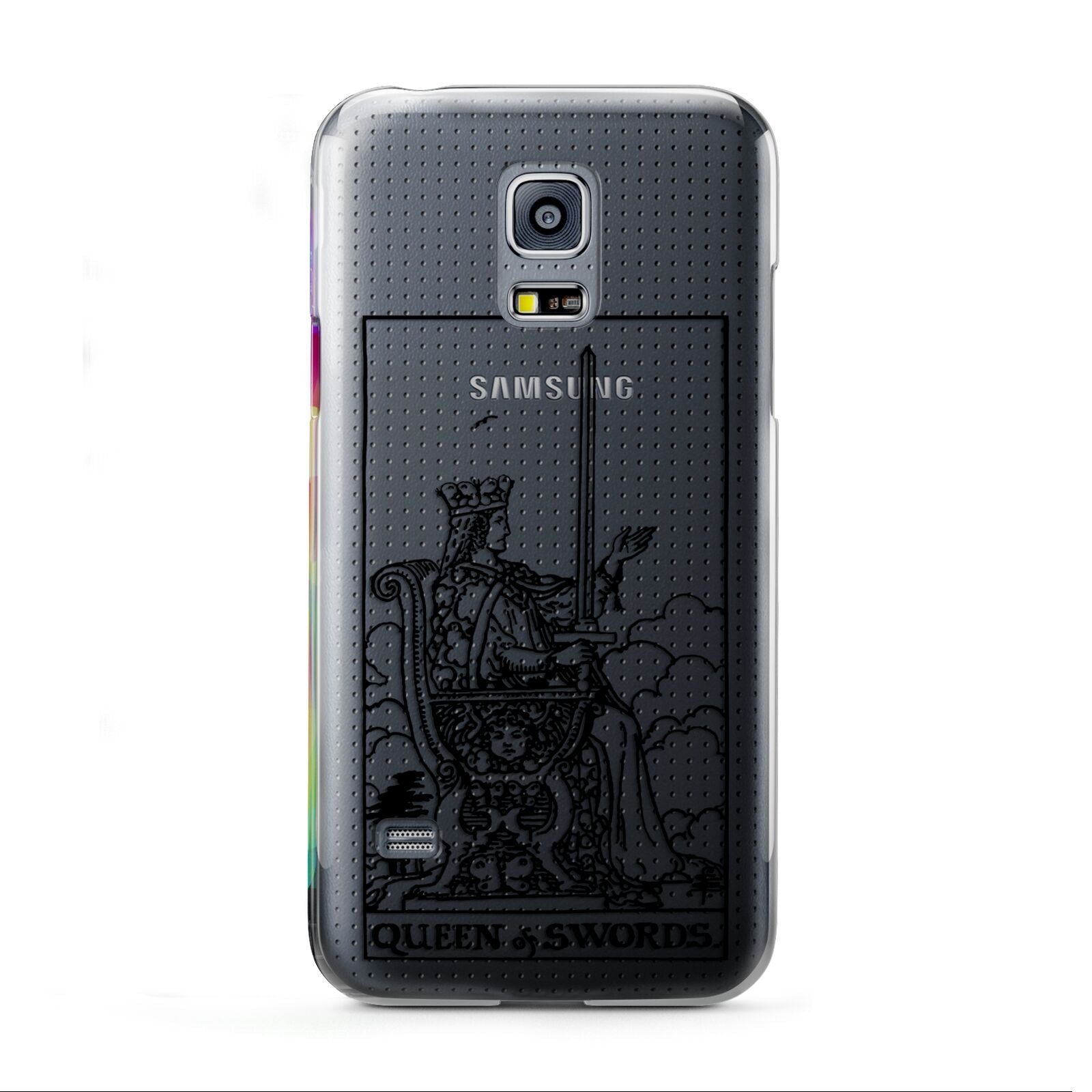 Queen of Swords Monochrome Samsung Galaxy S5 Mini Case