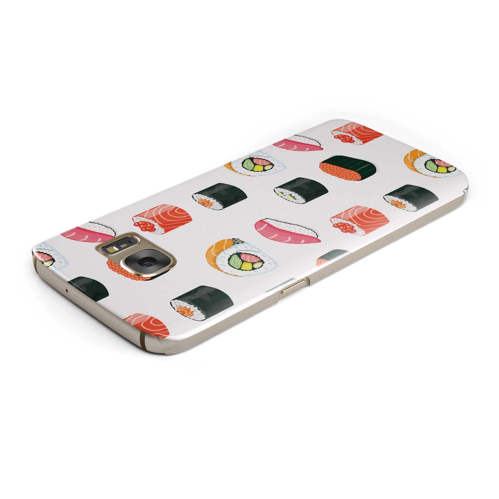 Sushi Pattern 1 Samsung Galaxy Case Top Cutout
