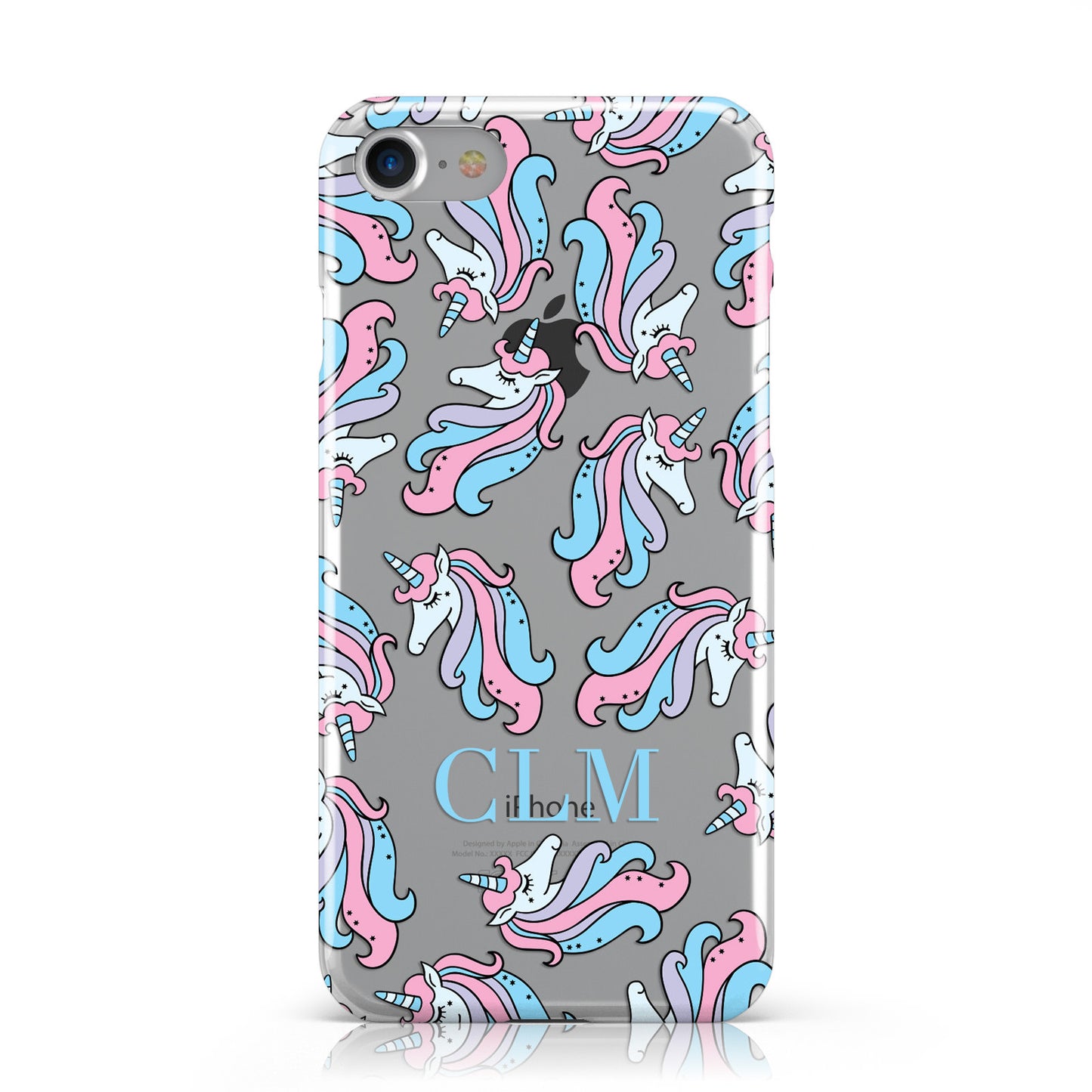 Sweet Unicorn Personalised Apple iPhone Case