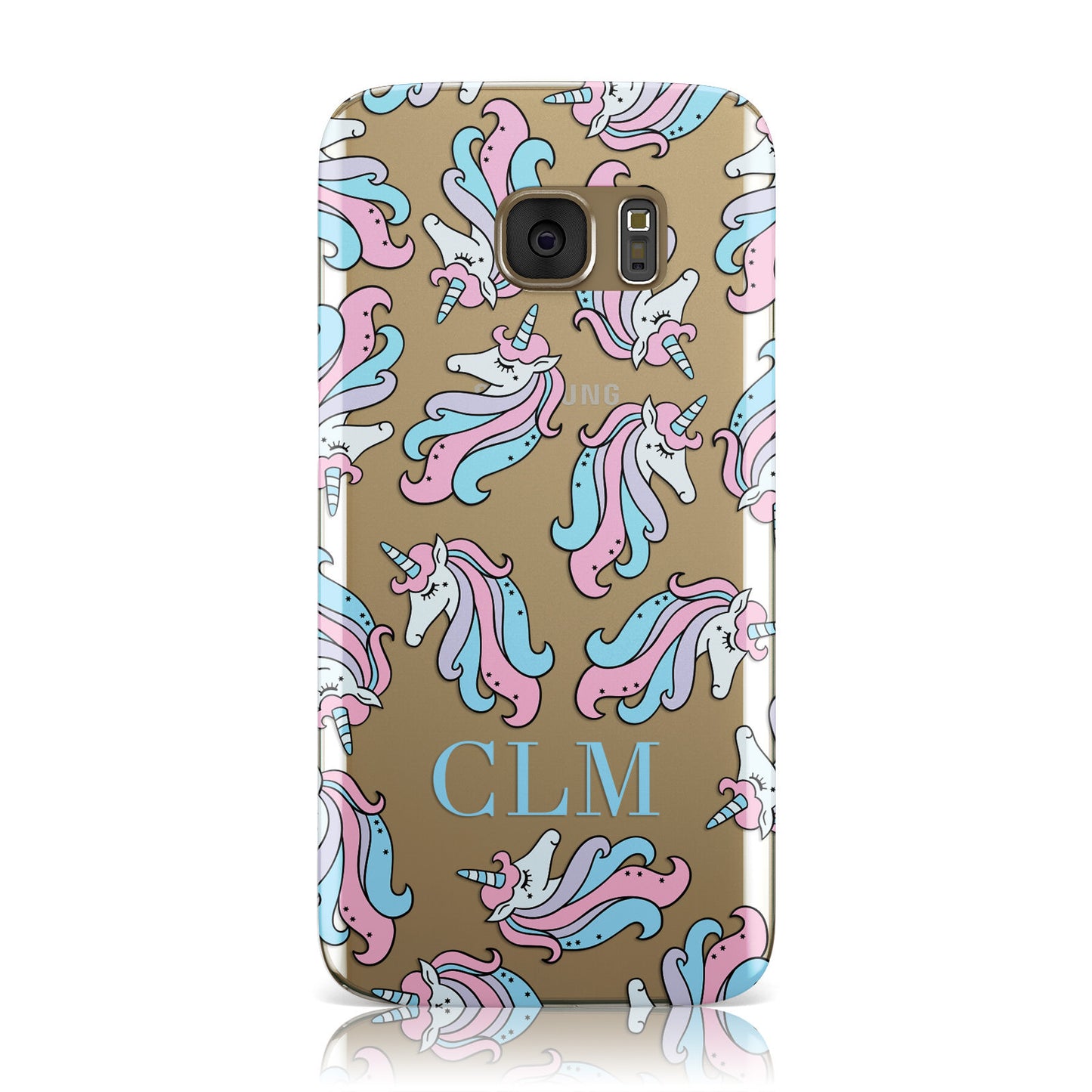 Sweet Unicorn Personalised Samsung Galaxy Case