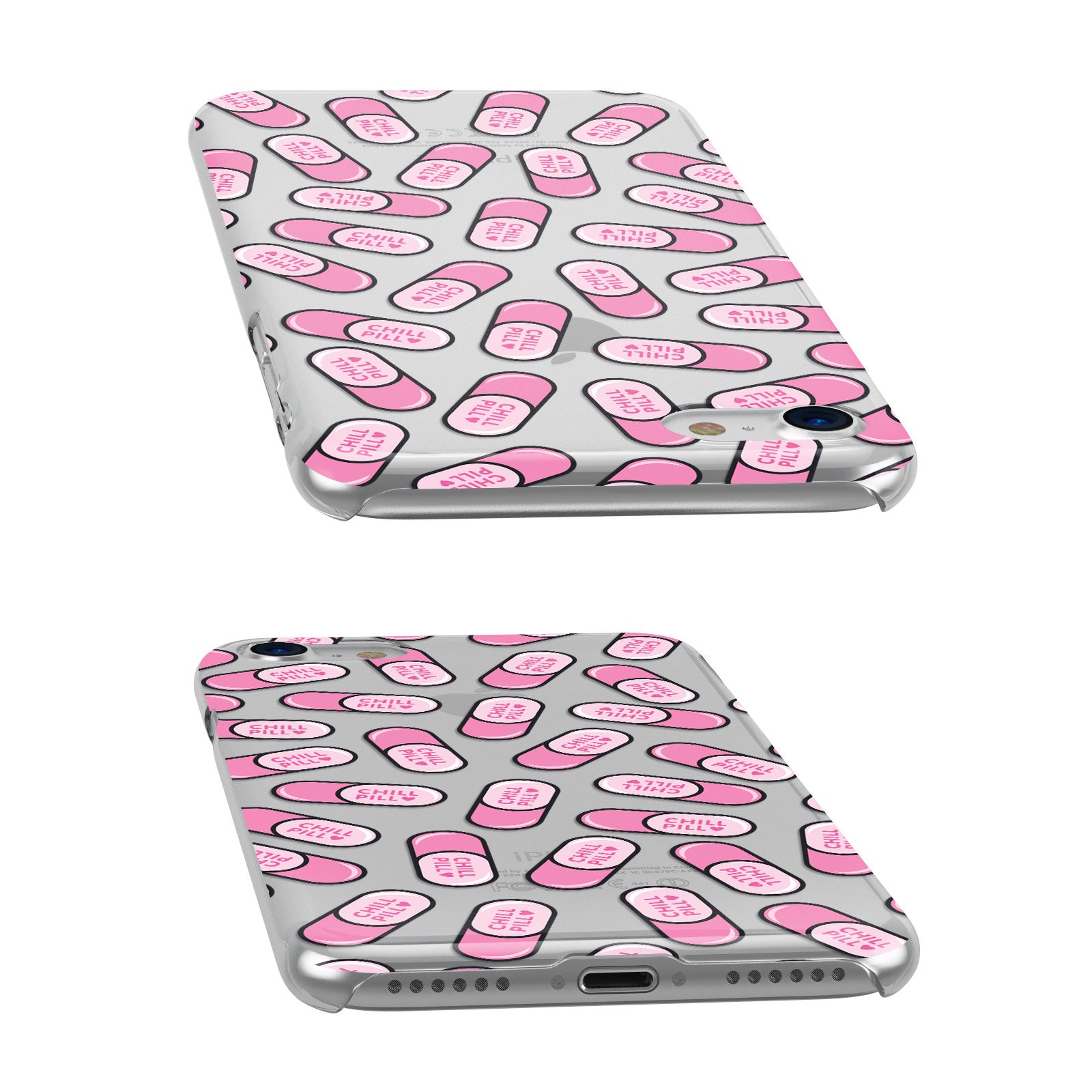 chill pill phone case Take A Chill Pill Transparent Apple iPhone Case