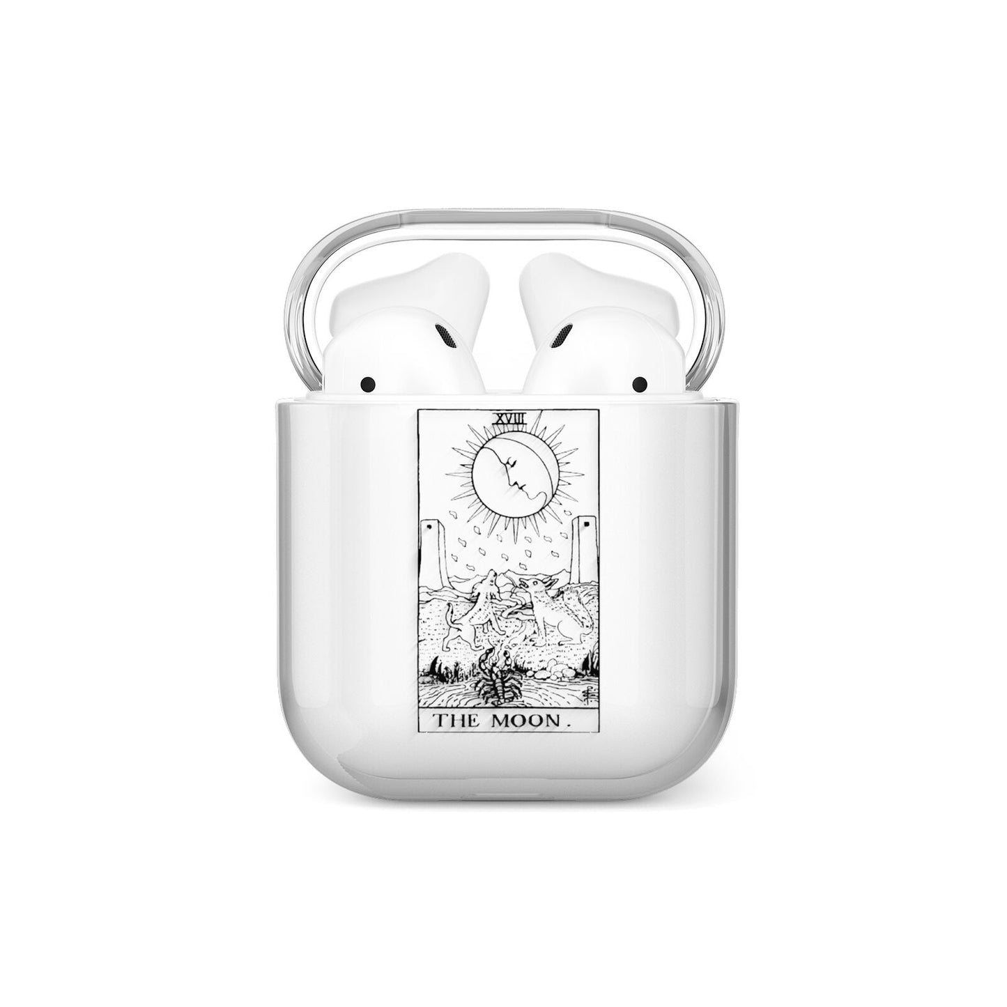 The Moon Monochrome AirPods Case