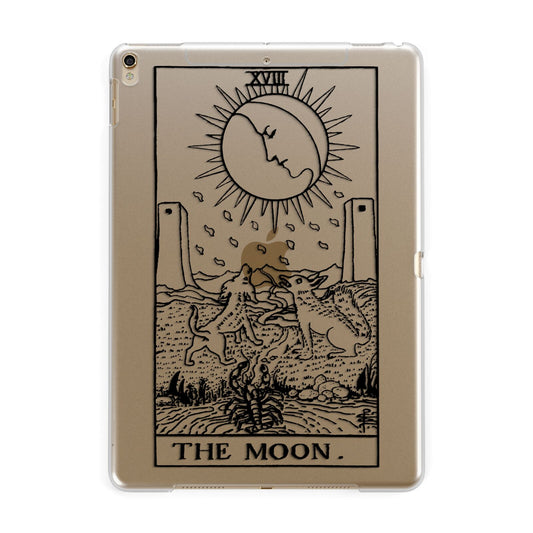 The Moon Monochrome Apple iPad Gold Case