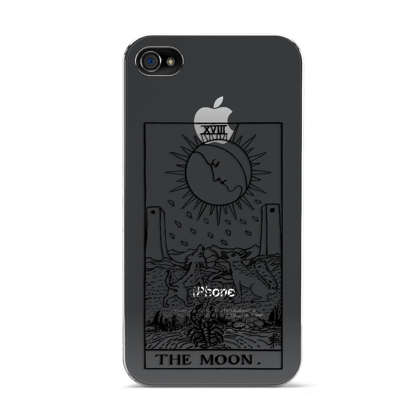 The Moon Monochrome Apple iPhone 4s Case