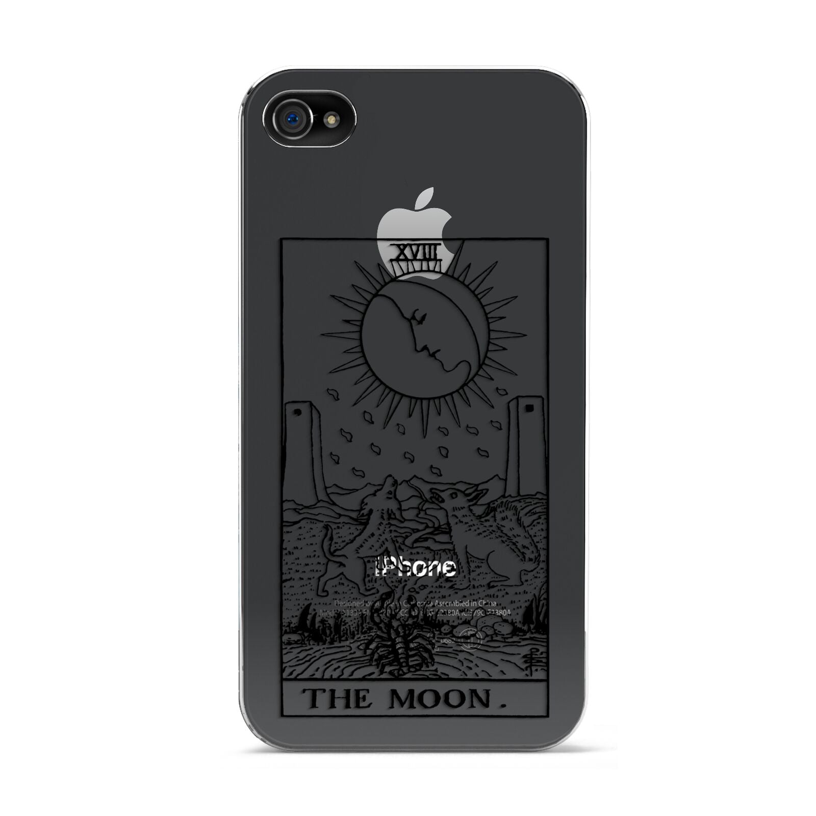 The Moon Monochrome Apple iPhone 4s Case
