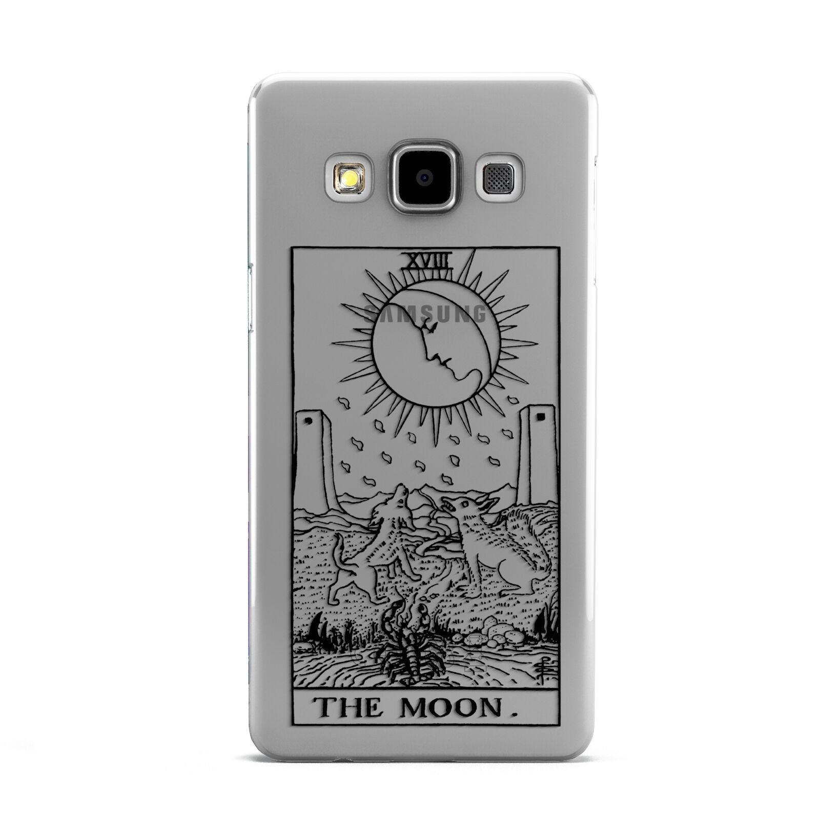 The Moon Monochrome Samsung Galaxy A5 Case