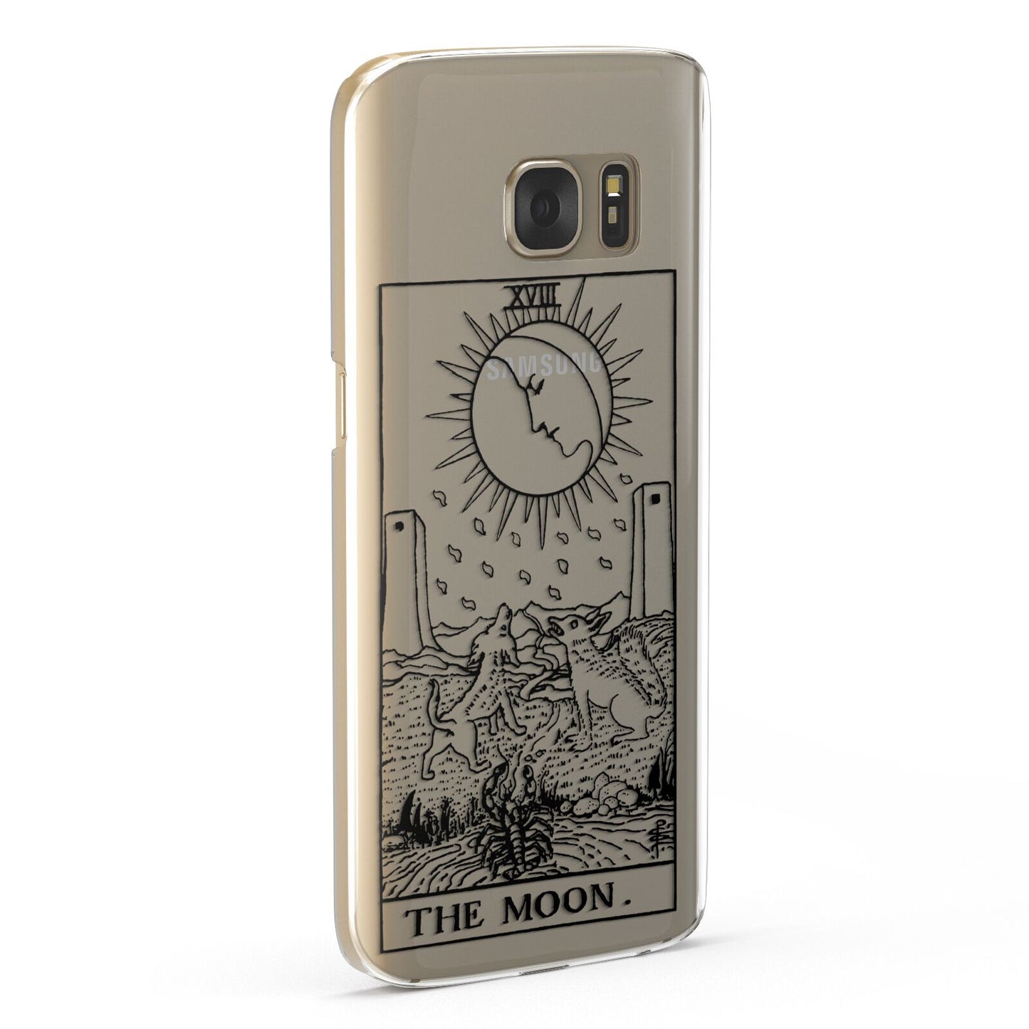 The Moon Monochrome Samsung Galaxy Case Fourty Five Degrees