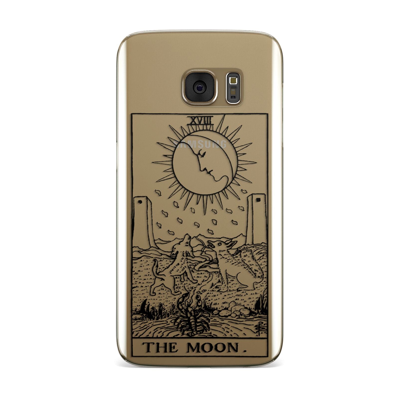 The Moon Monochrome Samsung Galaxy Case