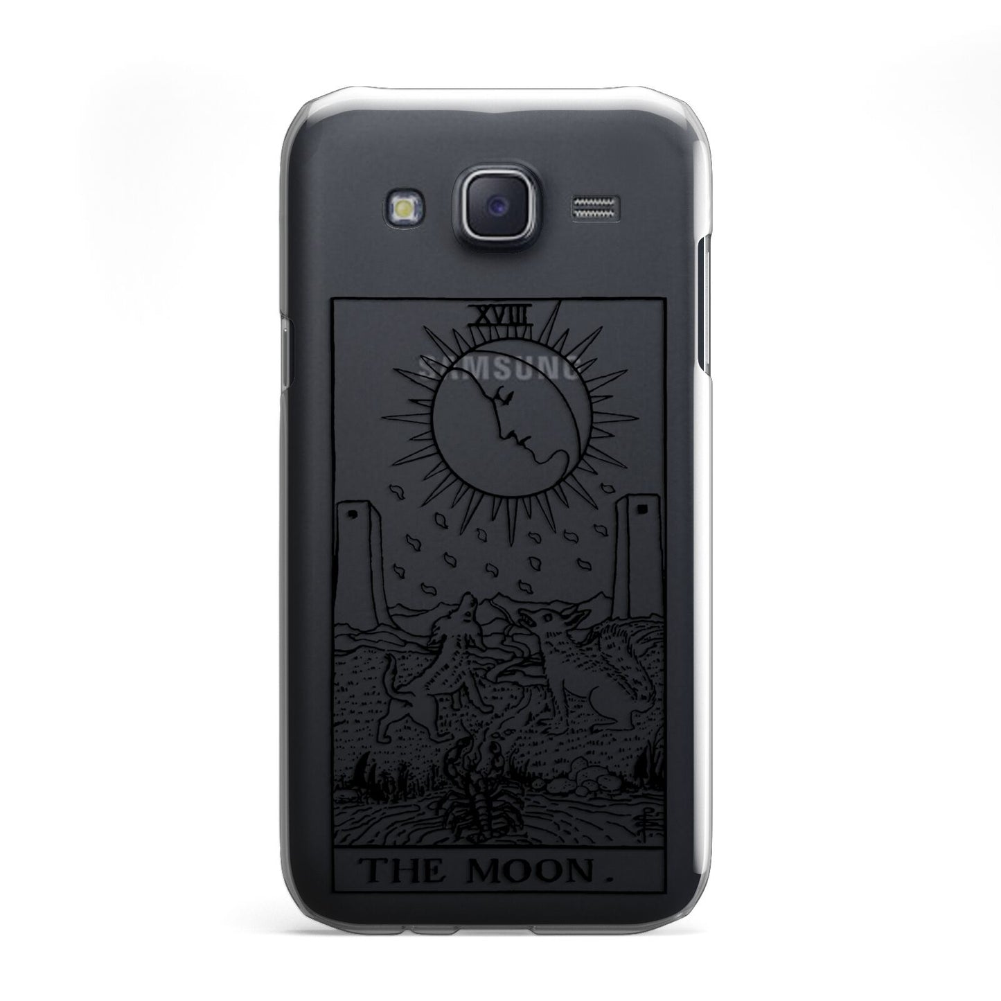 The Moon Monochrome Samsung Galaxy J5 Case