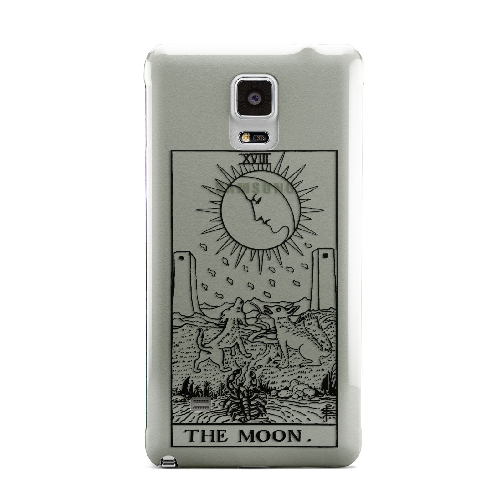The Moon Monochrome Samsung Galaxy Note 4 Case
