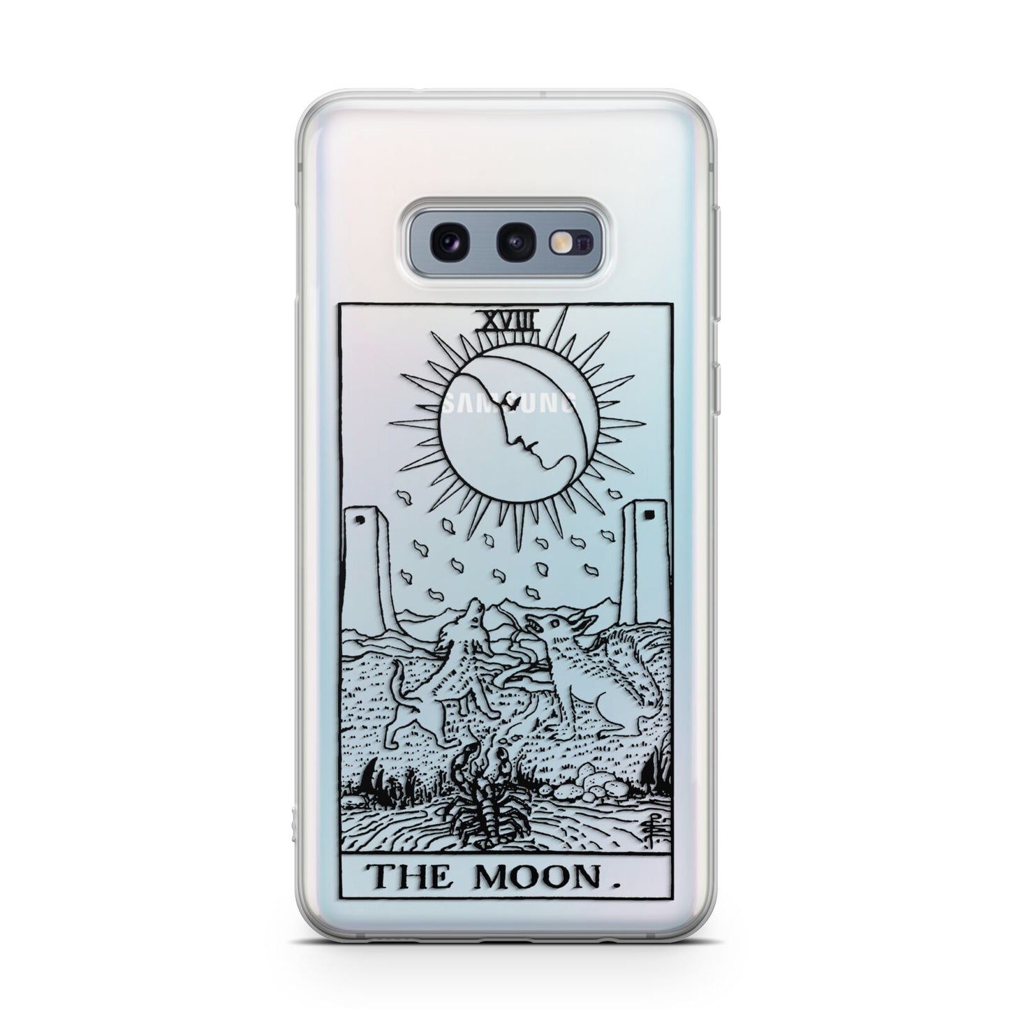 The Moon Monochrome Samsung Galaxy S10E Case