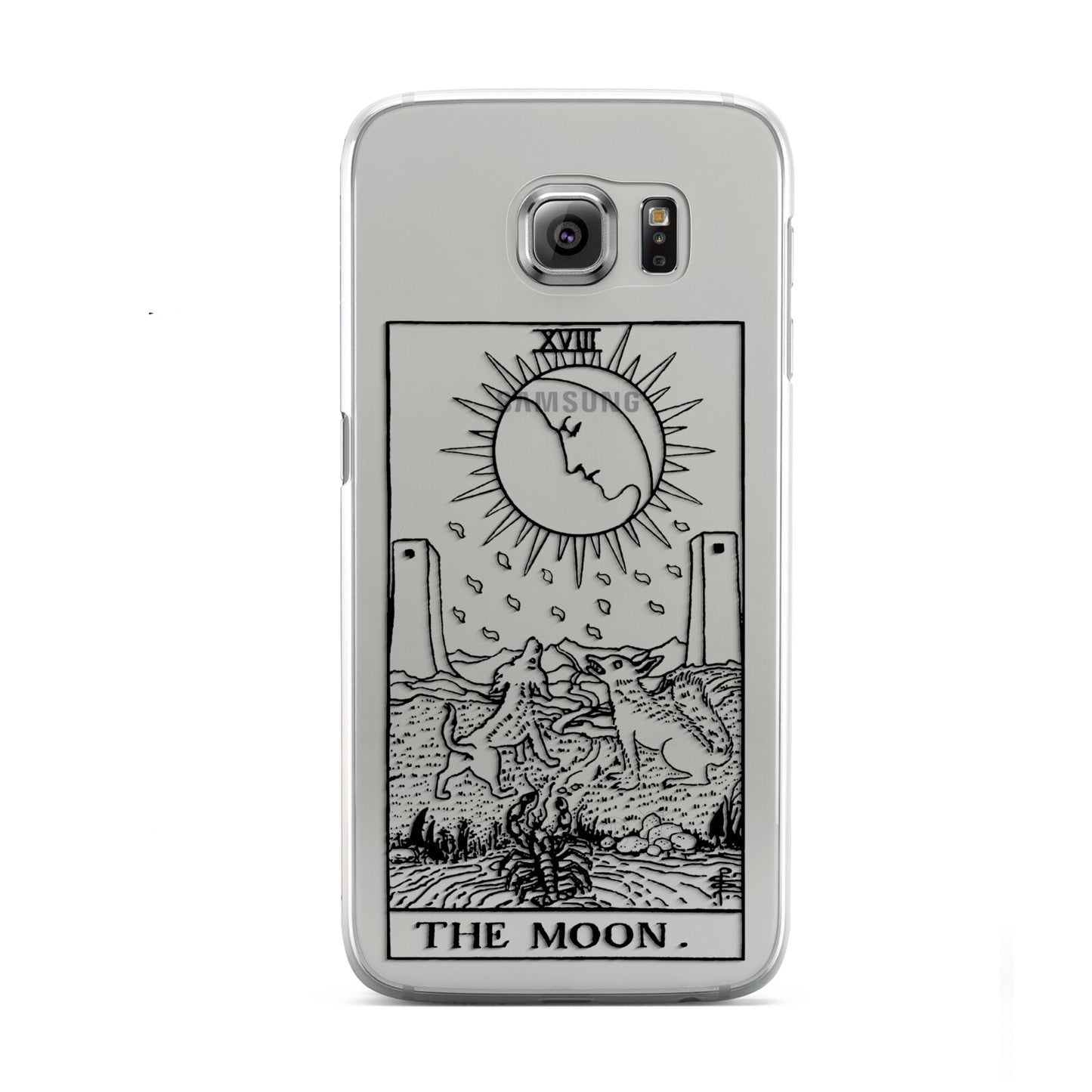 The Moon Monochrome Samsung Galaxy S6 Case