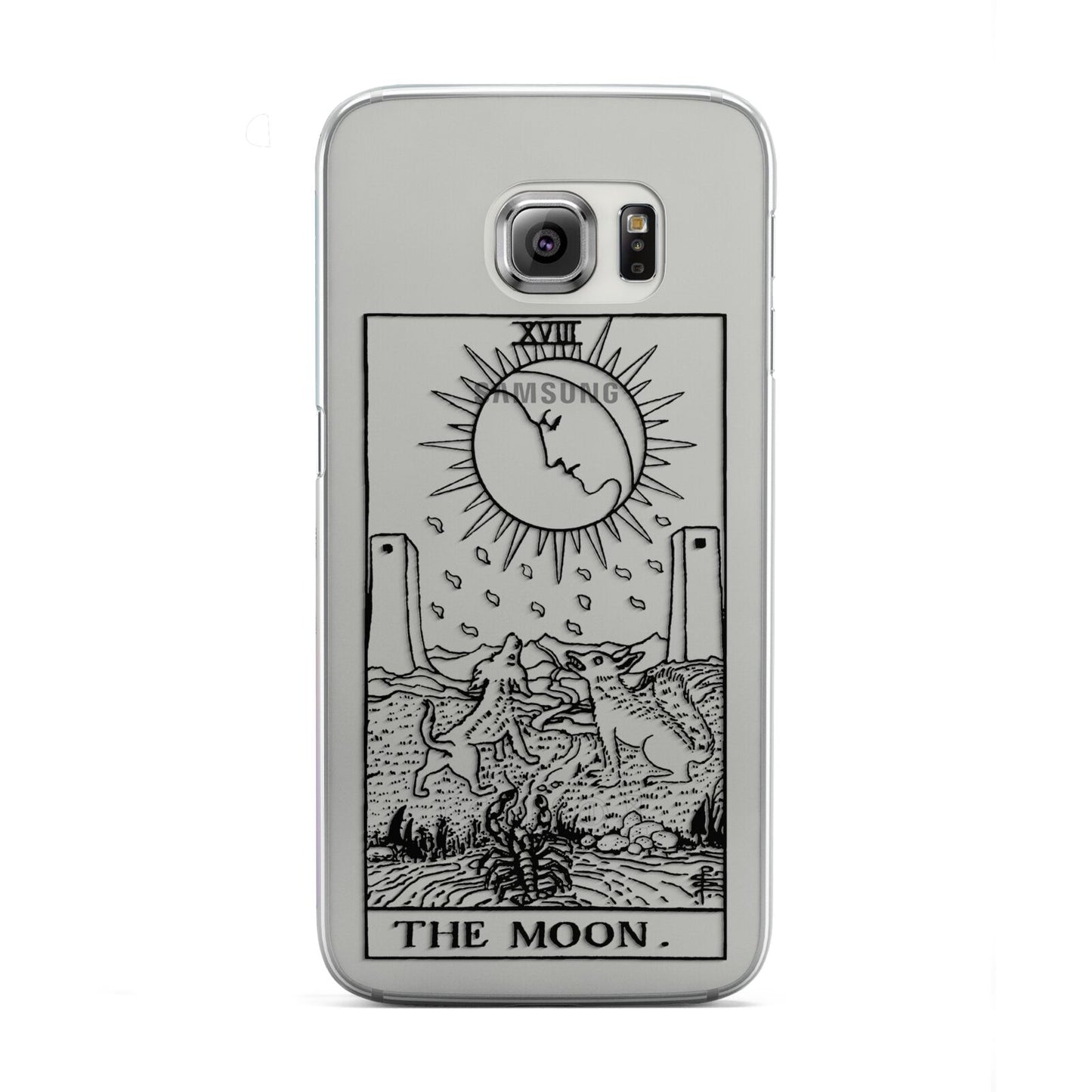 The Moon Monochrome Samsung Galaxy S6 Edge Case