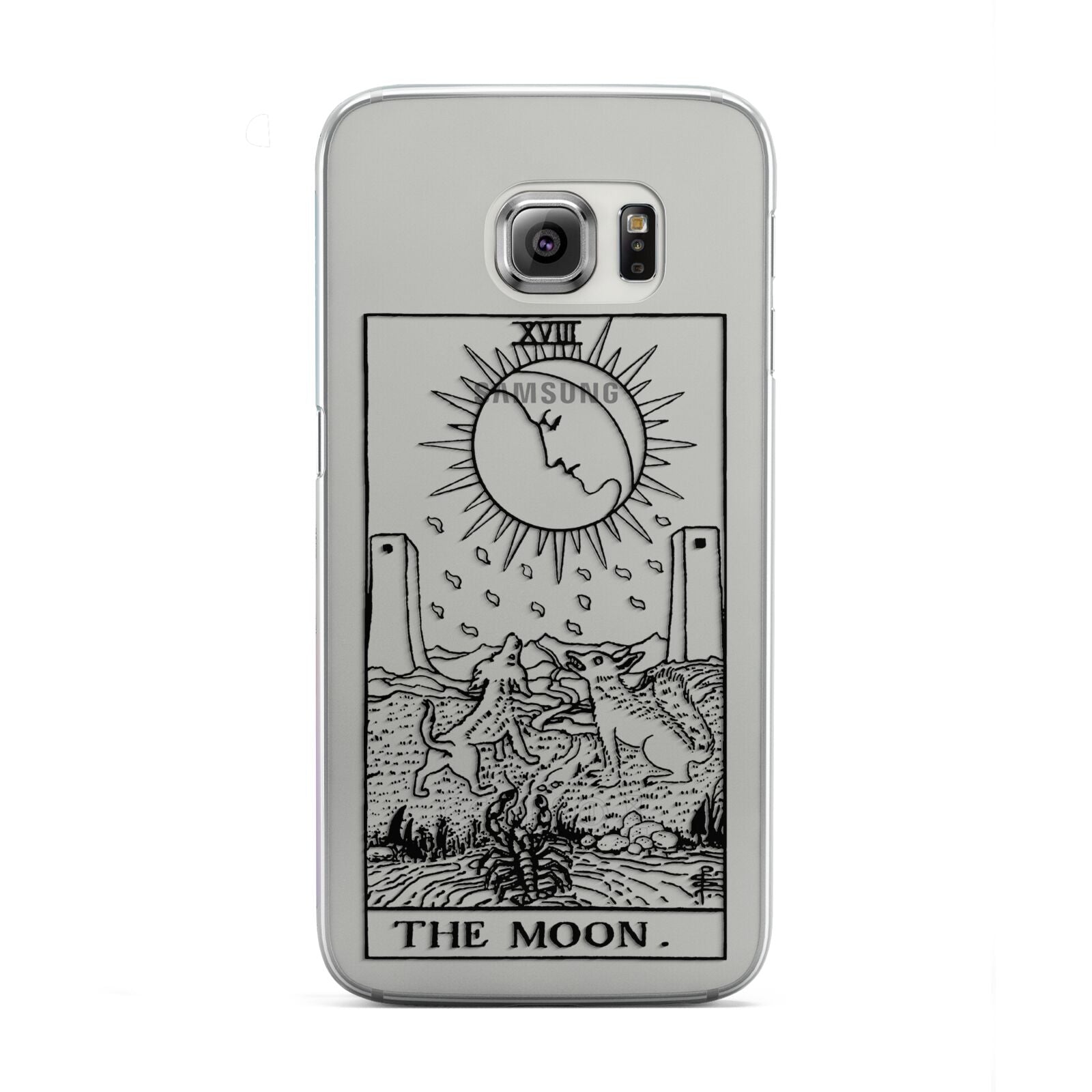 The Moon Monochrome Samsung Galaxy S6 Edge Case
