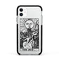 The Sun Monochrome Apple iPhone 11 in White with Black Impact Case