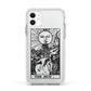 The Sun Monochrome Apple iPhone 11 in White with White Impact Case