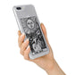 The Sun Monochrome iPhone 7 Plus Bumper Case on Silver iPhone Alternative Image