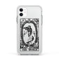 The World Monochrome Apple iPhone 11 in White with White Impact Case
