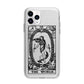 The World Monochrome Apple iPhone 11 Pro in Silver with Bumper Case