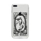 The World Monochrome iPhone 8 Plus Bumper Case on Silver iPhone