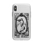 The World Monochrome iPhone X Bumper Case on Silver iPhone Alternative Image 1