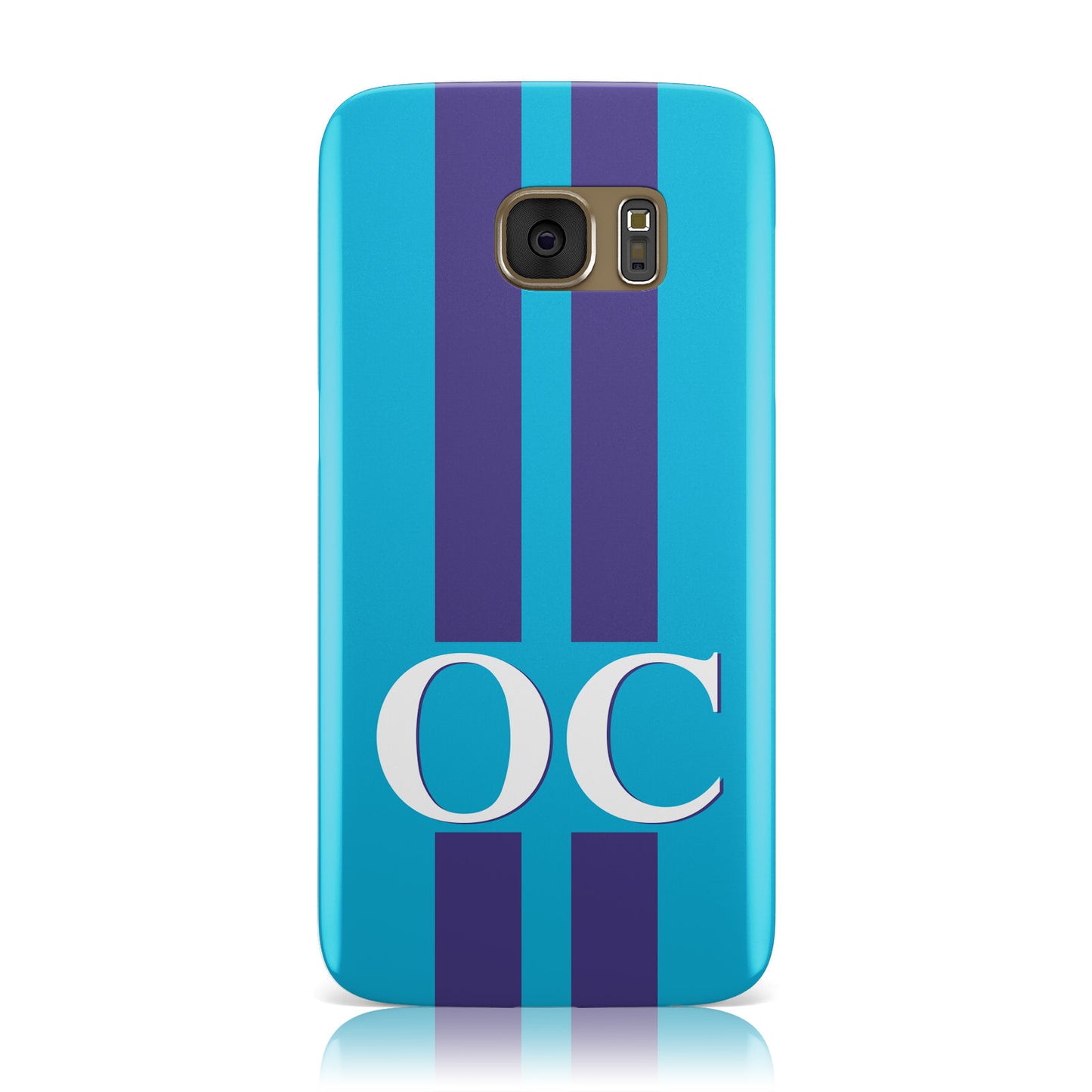 Turquoise Personalised Samsung Galaxy Case