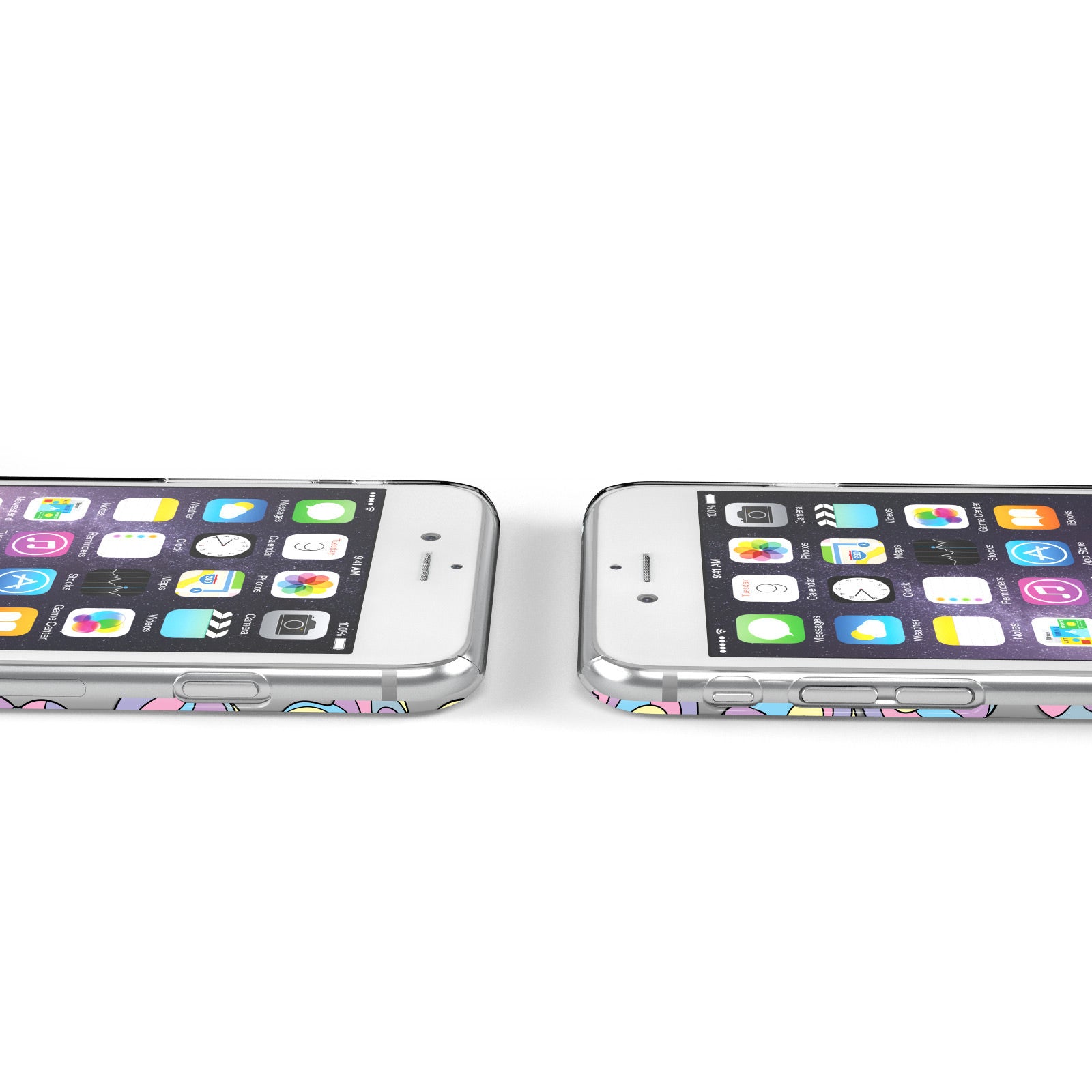 Unicorn Poo Personalised Apple iPhone Case Ports Cutout