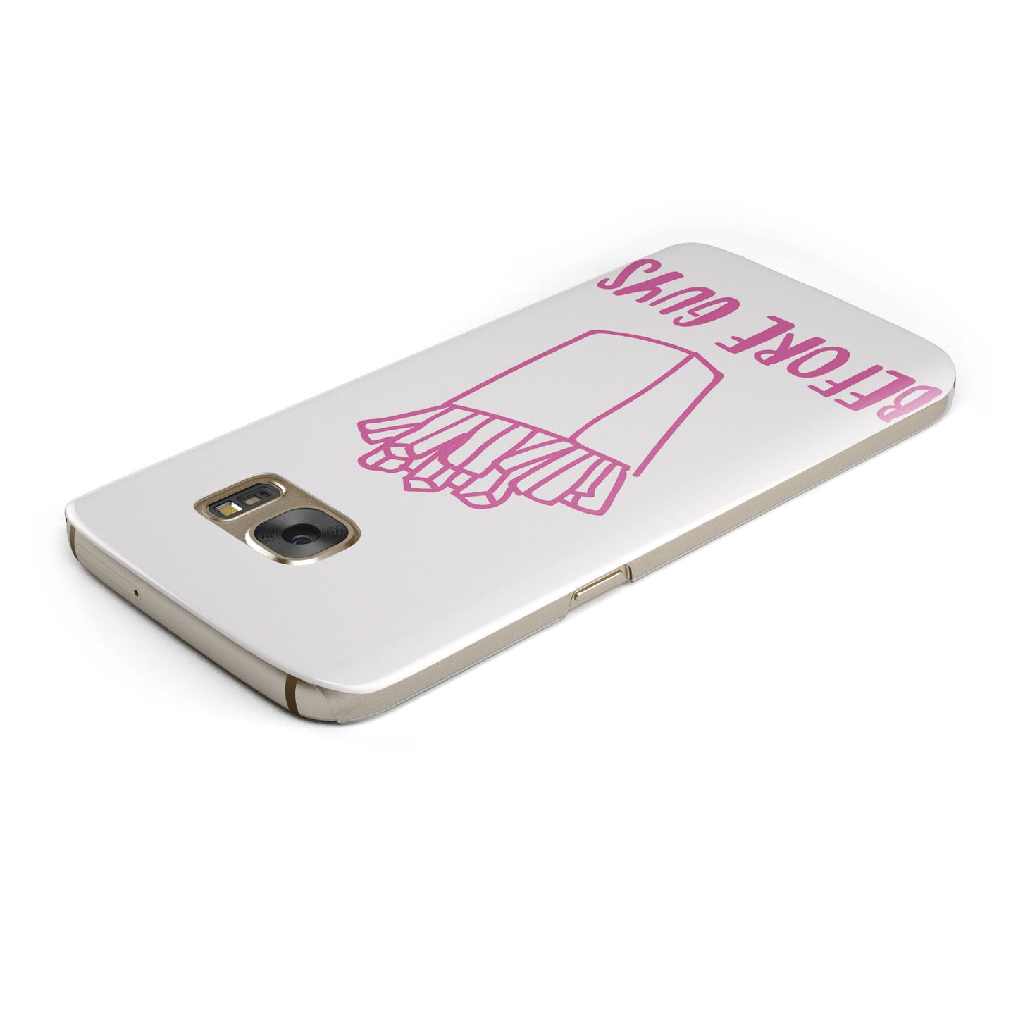 Valentines Fries Before Guys Samsung Galaxy Case Top Cutout