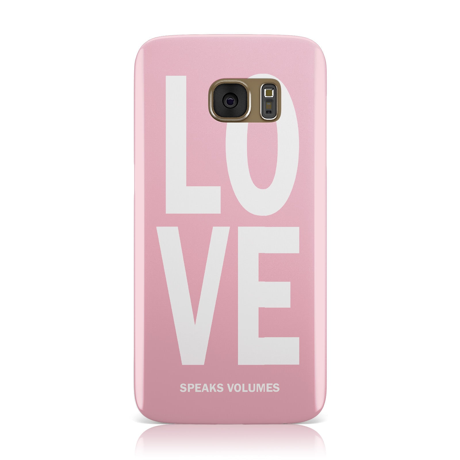 Valentines Love Speaks Volumes Samsung Galaxy Case