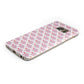 Valentines Pink Elephants Samsung Galaxy Case Bottom Cutout