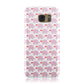 Valentines Pink Elephants Samsung Galaxy Case