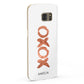 Personalised Xoxo Custom Name Or Initials Samsung Galaxy Case Fourty Five Degrees