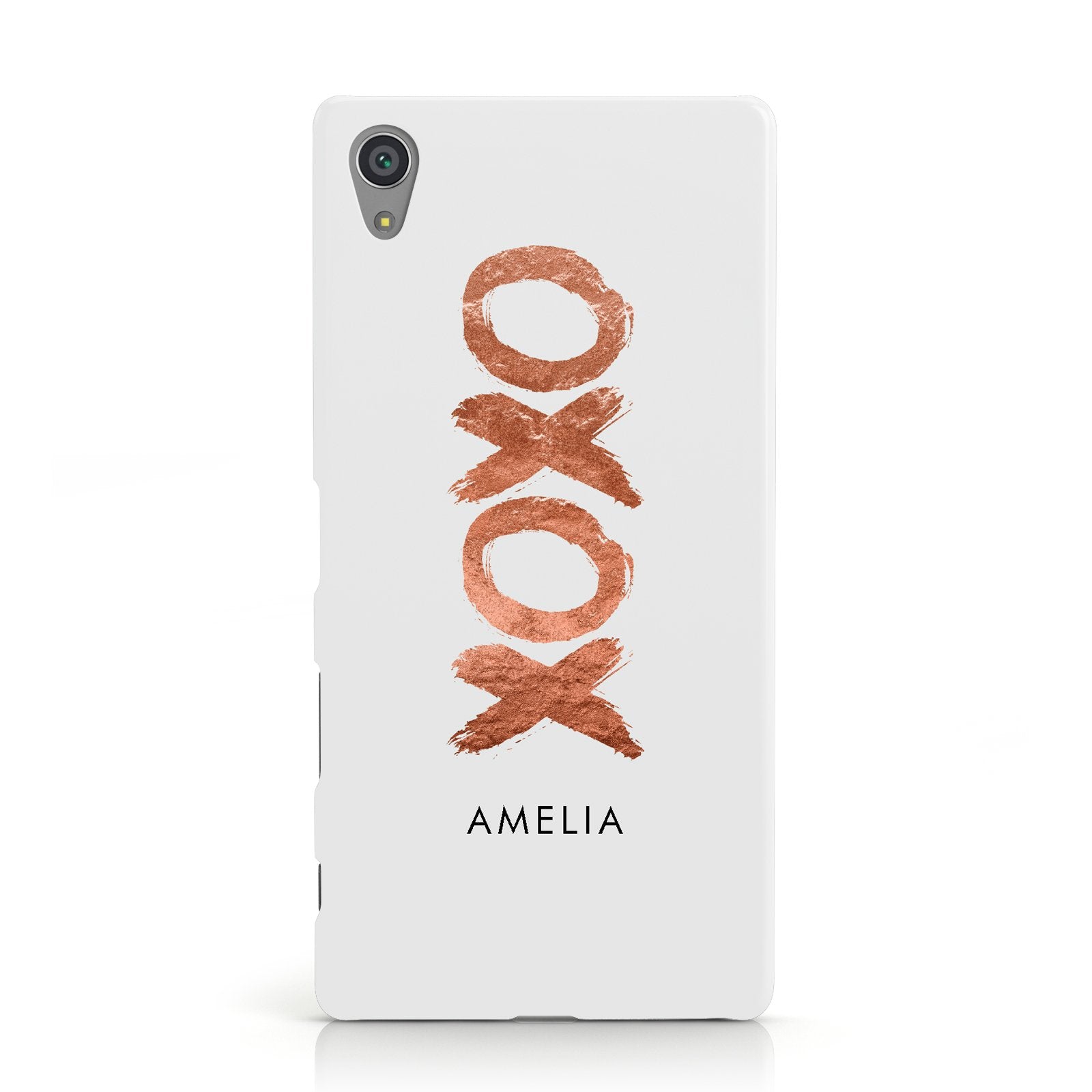 Personalised Xoxo Custom Name Or Initials Sony Xperia Case