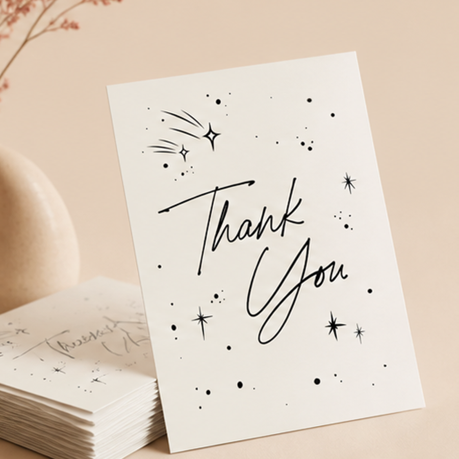 Personalised greeting card
